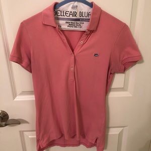 Women’s extra small pink southern tide polo